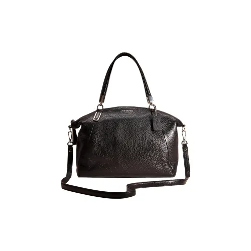 COACH Kelsey Кожа Доска Сумка Сумка через плечо Сумка через плечо Маленькая Женская Черная