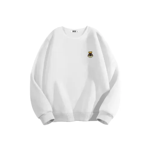ONE PIECE Пуловер Round Neck Спущенное плечо Базовый слой Унисекс