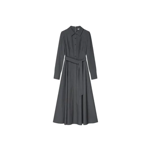 COVERINS Длинное платье с длинными рукавами женское