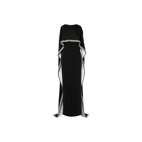 ROLAND MOURET Черное Женское Вечернее Платье