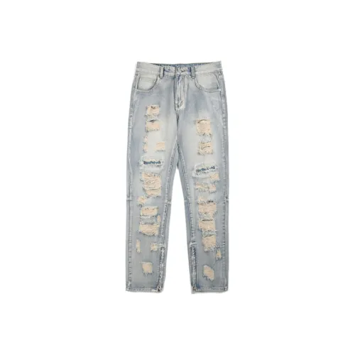 Sacrednss R Джинсы Винтаж Синий Подростки