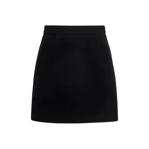 Patou SS24 Повседневные короткие юбки Женские Черный