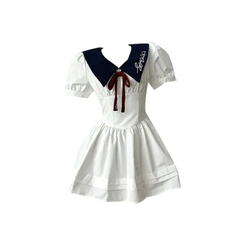 SCCREBEL OFFICIAL Короткий рукав Платье Женское