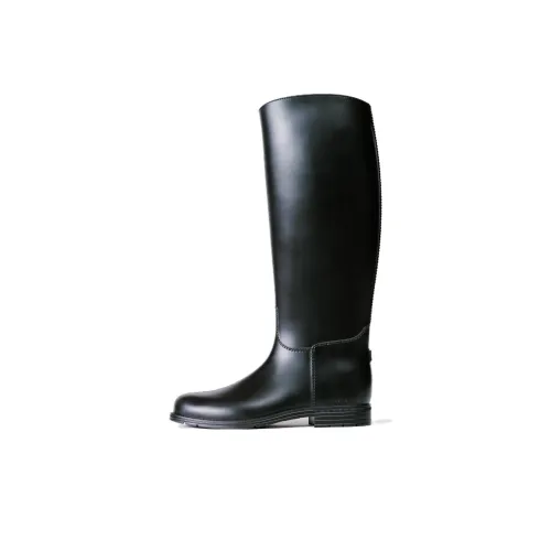 DECATHLON 100 Series Высокие сапоги для колена Унисекс Черный