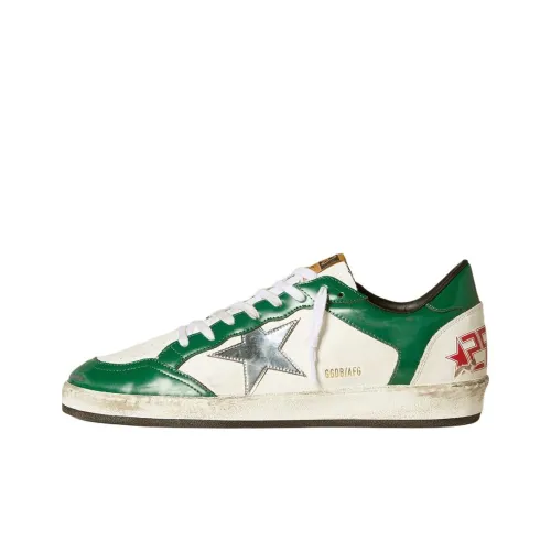 Golden Goose Ball Star LAB Low Топ Скейтборд Кроссовки Мужские Зеленые