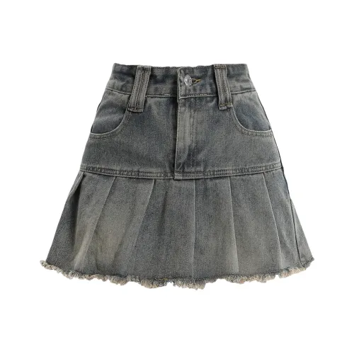 YEARNED Джинсовые короткие юбки Женские