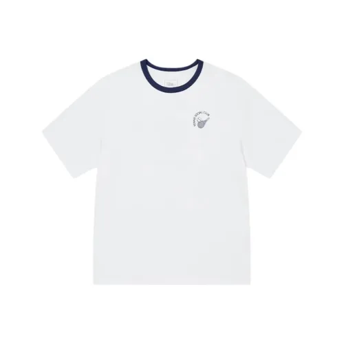 QIAODAN Женская серия тренировочных рубашек WOMEN'S JORDAN Белый Сатин Синий