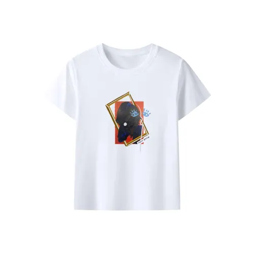 BANGEWEIXIAO Стандартный Короткий Рукав Т-Рубашки Унисекс