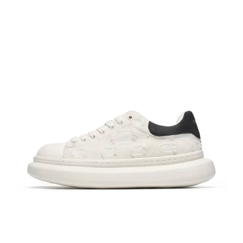 C°BANNER Низкие кроссовки для скейтбординга Мужские Белый Черный