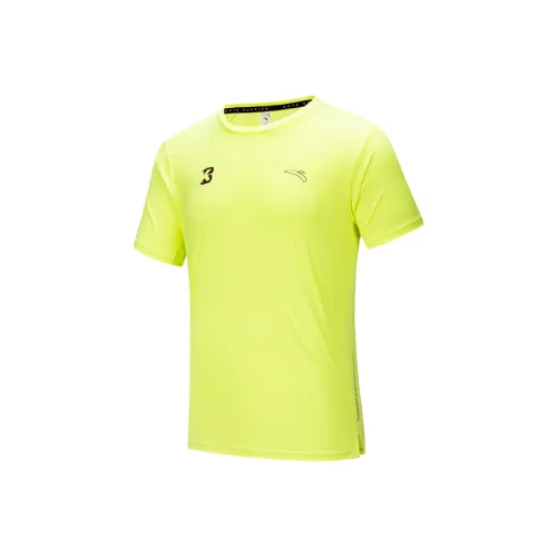 ANTA RUNNING Collection T-Shirt Мужской Неон Звезда Желтый