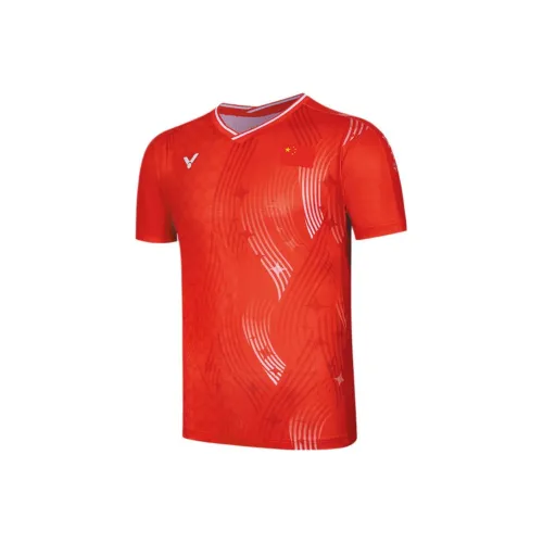 Victor T Рубашка Унисекс Пламя Красный