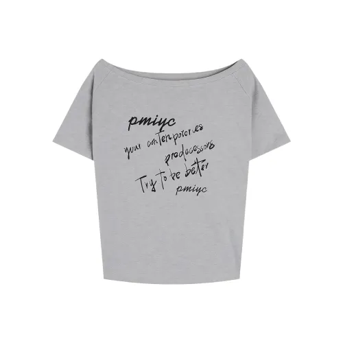 GOSO Премиум серые женские футболки