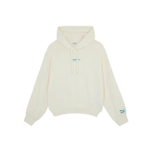 PUMA Белый Женские Свитшоты