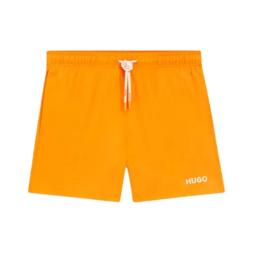 Hugo Boss Пляжные шорты Мужские Оранжевые