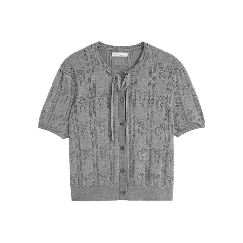 Inman Благородный серый Женская трикотажная одежда