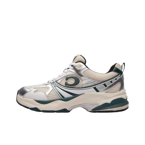 COACH Basket En Maille Low Топ Повседневная обувь Женская Белая Зеленая