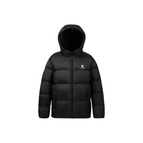 CAMEL Антистатический Многоцветный Ветрозащитный С капюшоном Пуховая куртка Термостатический Пуховик Унисекс