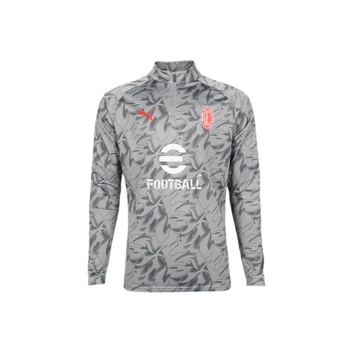 PUMA Серый Мужской Футбольный Джерси