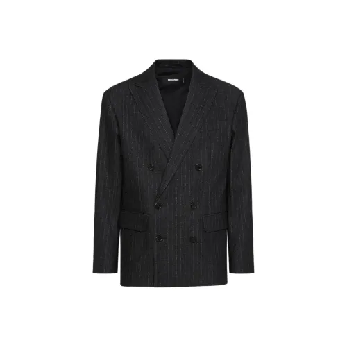 DSQUARED 2 Бизнес-костюм Пальто Мужской Черный