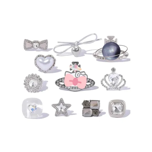 YOUWEI Серебряный Металл Модный Все DIY Аксессуары для обуви Аксессуары Унисекс