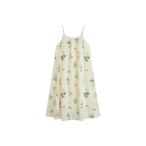 Inman Абрикос Женские Платья без рукавов