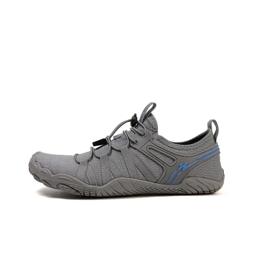Binary Slip-Resistant Quick-Dry Lightweight Low-Top Streetwear Men's Dark Gray Бинарный противоскользящий быстросохнущий легкий низкий топ уличная обувь мужской темно-серый