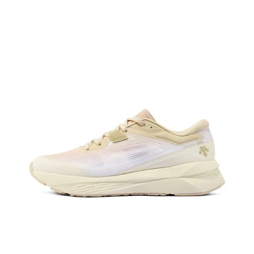 DESCENTE DFLUID Беговые кроссовки Низкий топ Be Wood Пепельный Белый лебедь Мужской
