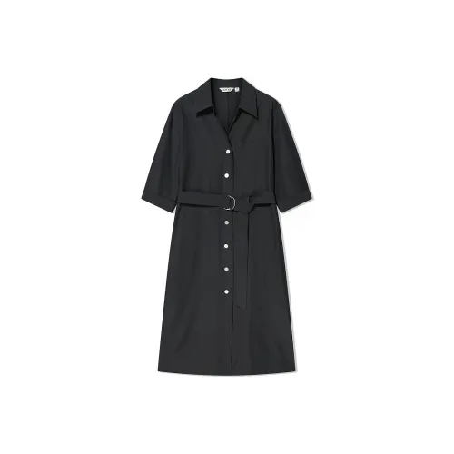 COVERINS Длинное платье с длинными рукавами женское