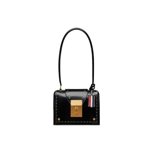 THOM BROWNE· Сумка через плечо из телячьей кожи женская черная