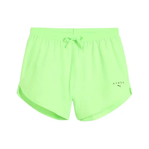 PUMA HYROX Повседневные шорты Женские Зеленые