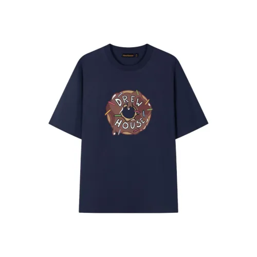 Drew House SS25 Морской синий Унисекс Футболка