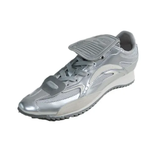 Mooreyu Atelier Устойчивая к истиранию Низкая Обувь Повседневная Женская Серебряная