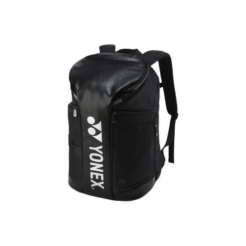 YONEX Color Block Logo Backpack Unisex Black