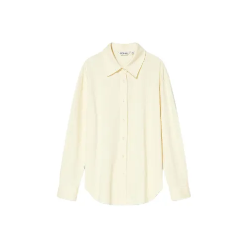COVERINS Светло-желтые Женские Рубашки
