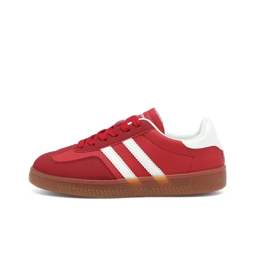 RENBEN Легкие Anti Slip Низкие Кроссовки для скейтбординга Женские Красные