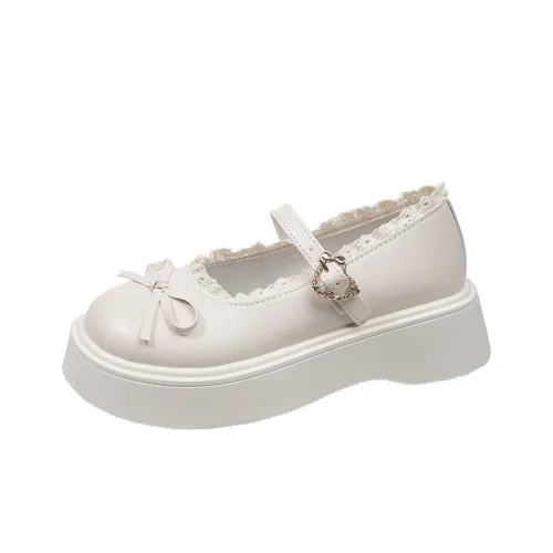 Wuji Платформа Туфли Мэри Джейн 4,5 см Женские