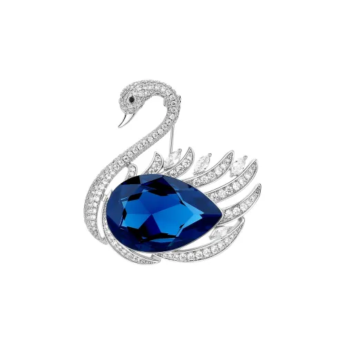 Фиолетовый сплав, унисекс, брошь