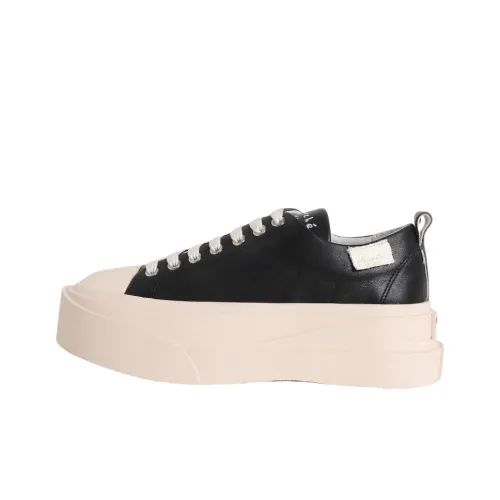 MARCHE STUDIOS Low-Top Canvas Shoes Black Unisex