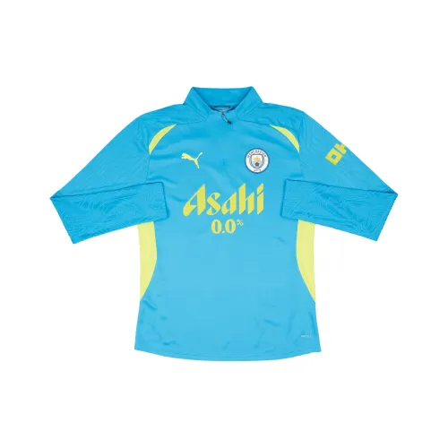 PUMA Manchester City F.C. Футбол Джерси Мужской Синий