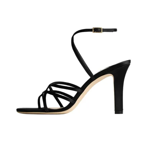 Jimmy Choo Strappy One Sandals с ремешком 10 см женские черные