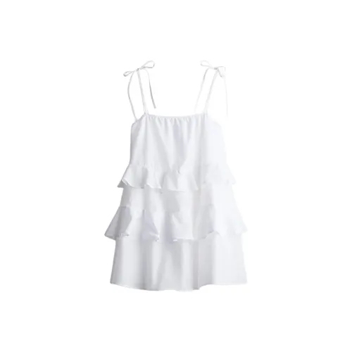 H&M Белые Женские Слиплатья