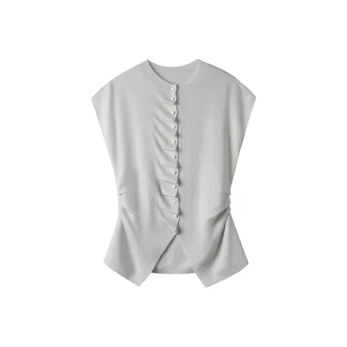 SNOWFORTE Светло-серые Женские Т-рубашки