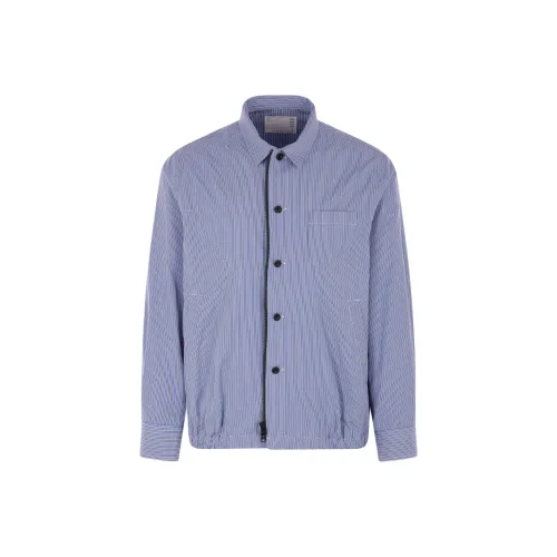 Sacai совместный бренд Синий Мужской Куртки