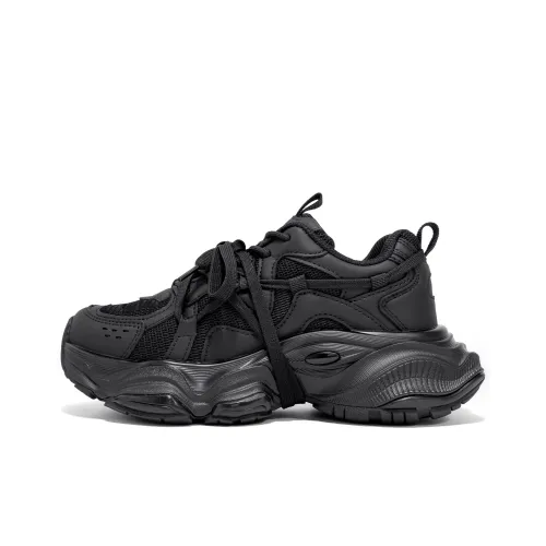 KAPPA массивные кроссовки Low Top черные женские