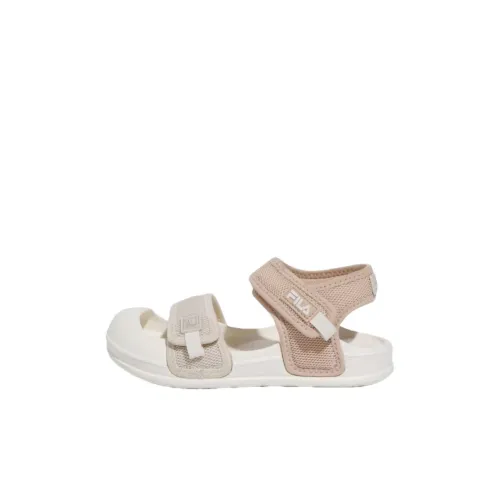 FILA KIDS Комфортные противоскользящие устойчивые к истиранию низкий топ детские сандалии бежевый для детей 3-7 лет