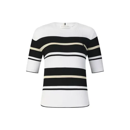 FILA GOLF серия SS25 Трикотаж Женский Нефритовый Белый WT