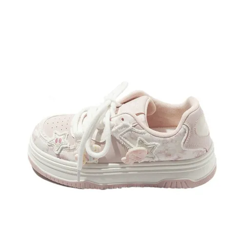 KATHRYN WILSON Противоскользящие Износостойкие Легкие Дышащие Низкие Кроссовки для скейтбординга Женские Розовые