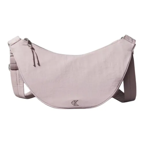 CALVIN KLEIN Нейлоновая сумка-хобо сумка через плечо женская светло-розовая