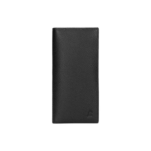 MEXICAN Кошелек из коровьей кожи стандартный мужской черный кофейный