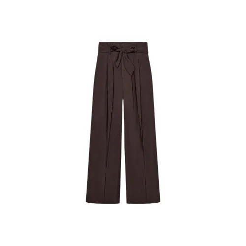 ZARA Коричневые Женские Повседневные Брюки